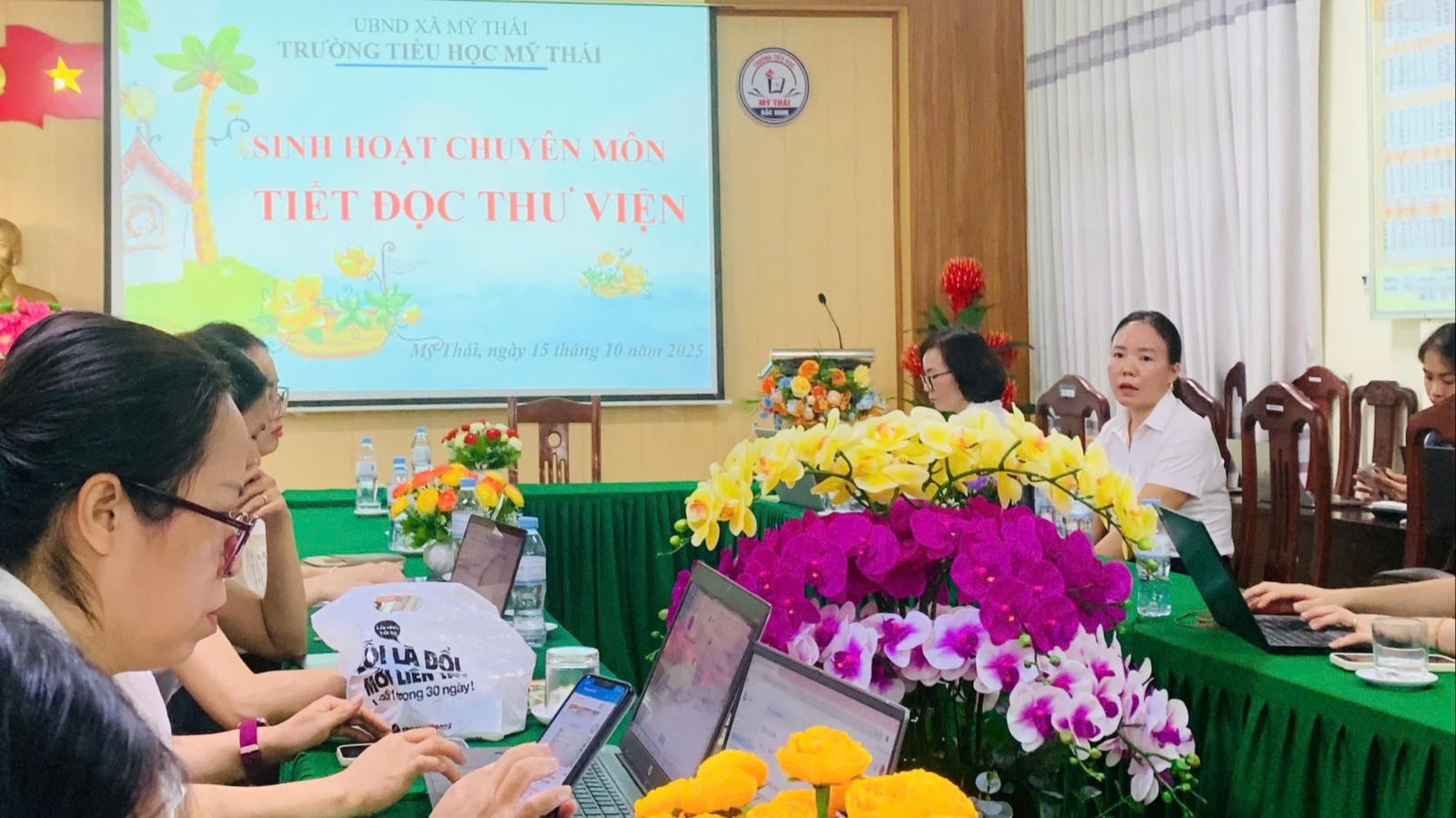 Chia sẻ sau tiết dạy